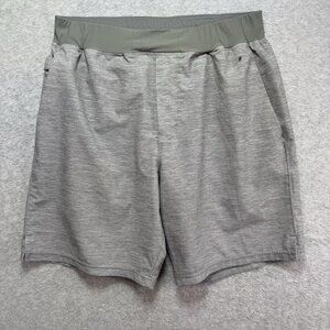 Veece Buckle Active Stretch Shorts Men’s Large Gray Athletic Performance